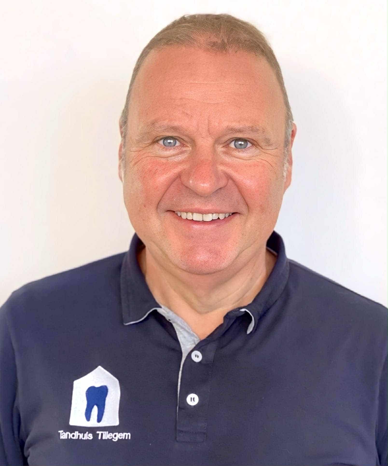 Portret van tandarts Dany Bonni.